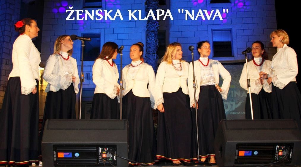 ŽENSKA KLAPA ”NAVA” NA XXIII. MARKO POLO FEST-u KORČULA 21. 07. 2018.