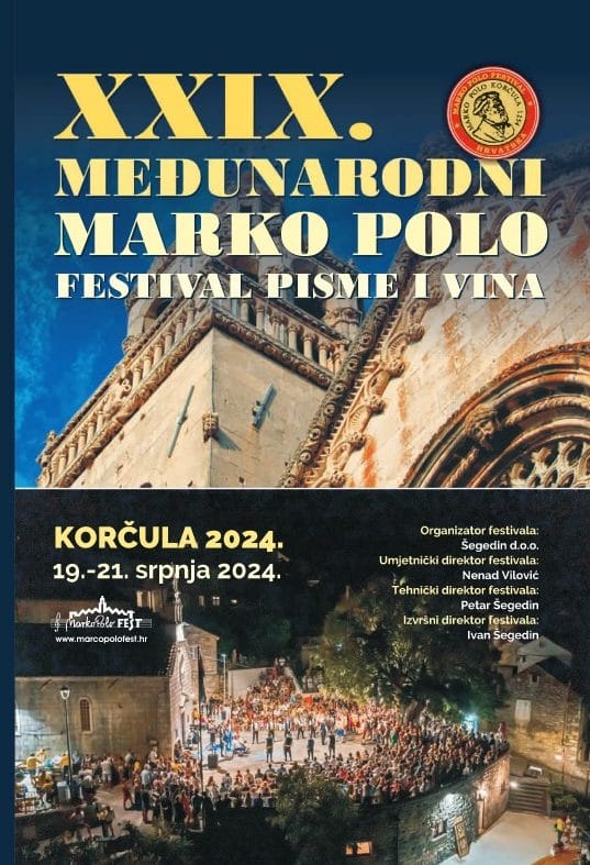 NA TISUĆ LJETA STAROJ I ČAROBNOJ POSTRANSKOJ PIJACI 29. MARKO POLO FEST – KORČULA 2024.